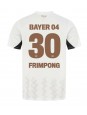 Bayer Leverkusen Jeremie Frimpong #30 Vieraspaita 2024-25 Lyhythihainen